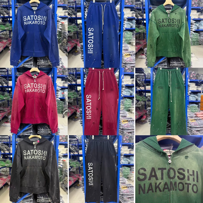 Vintage Zipper - Street Trend Hip Hop Satoshi Nakamoto