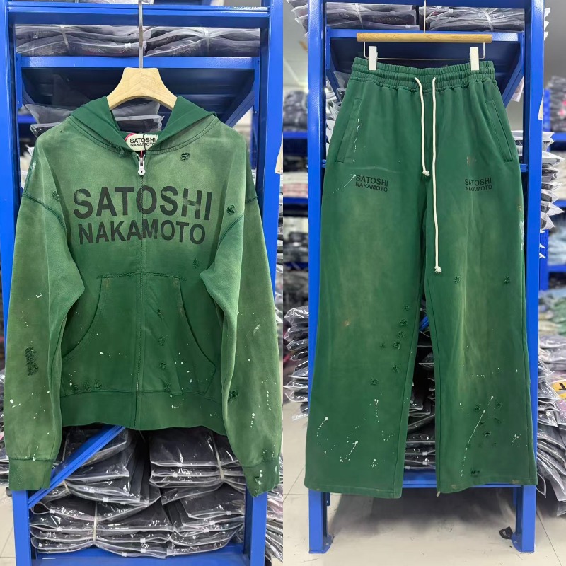 Street Trend Hip Hop Satoshi N - Vintage Zipper 评论和价格