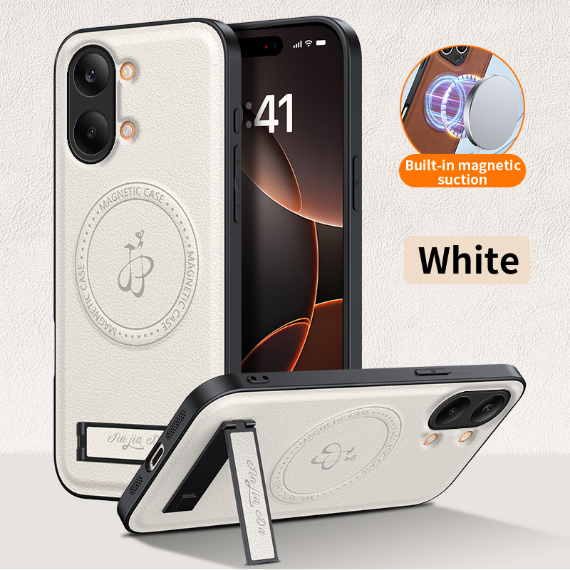 Luxury Leather Stand Phone Cas - Camera Leather Case 评论和价格