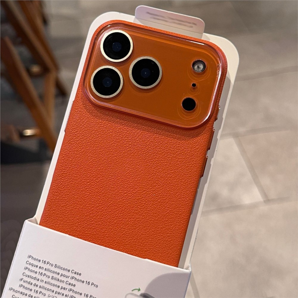Luxury HD Hard Glass Camera Ca - Camera Leather Case 评论和价格
