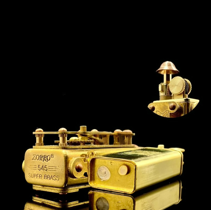 Zorro Handmade Brass Vintage M - Vintage Collectible Lighters 评论和价格