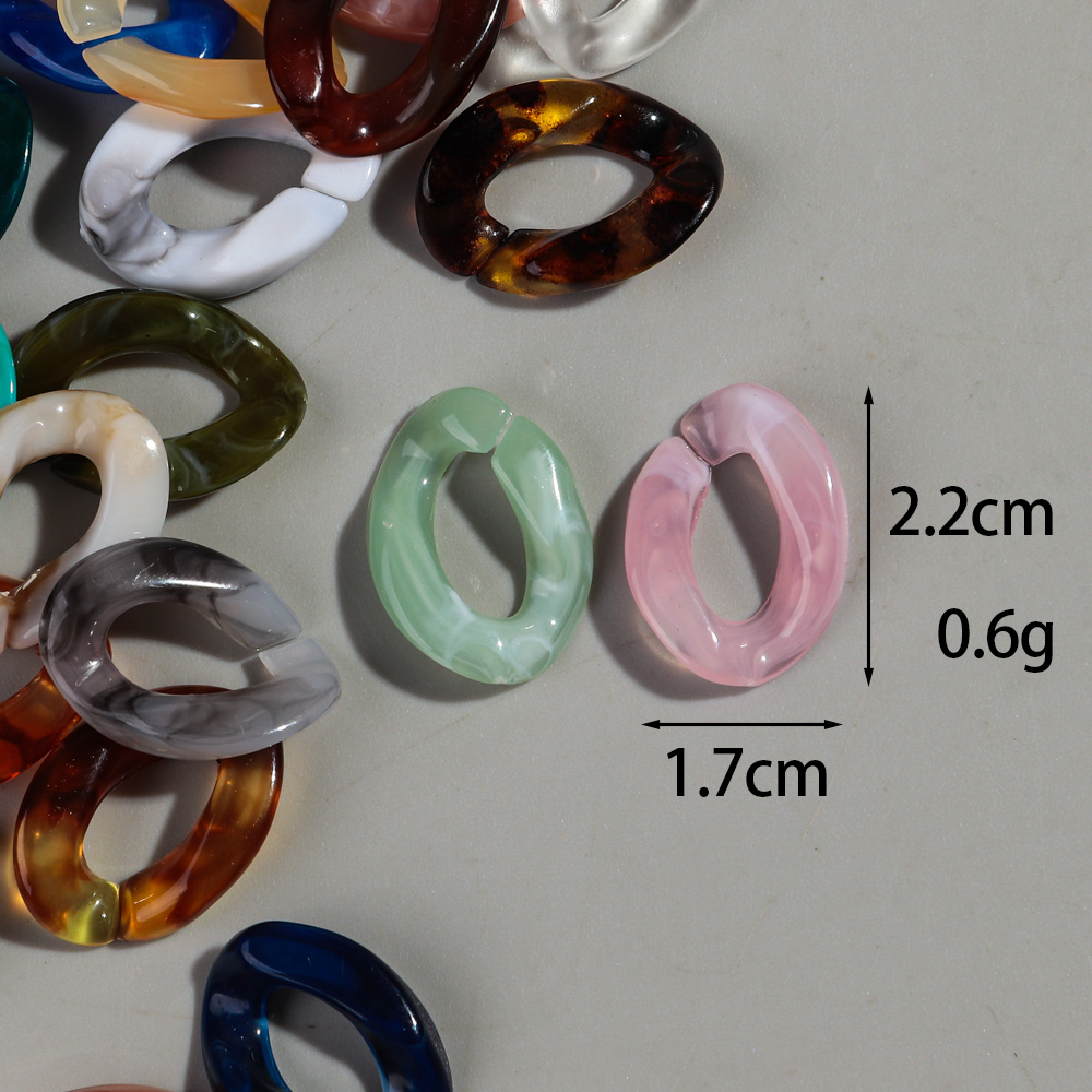 100pcs Marble Color Acrylic 17 - Vintage Collectible Marbles 评论和价格