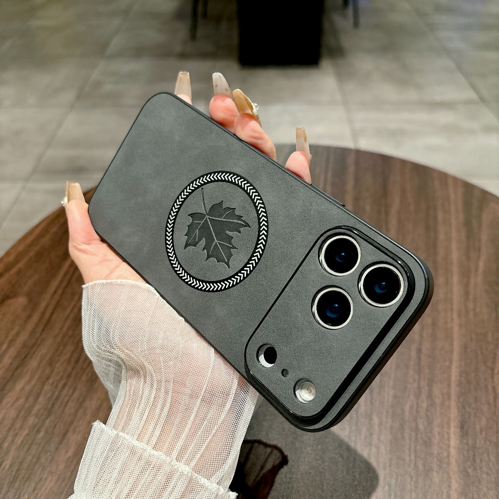 Magnetic Leather Case for iPho - Camera Leather Case 评论和价格