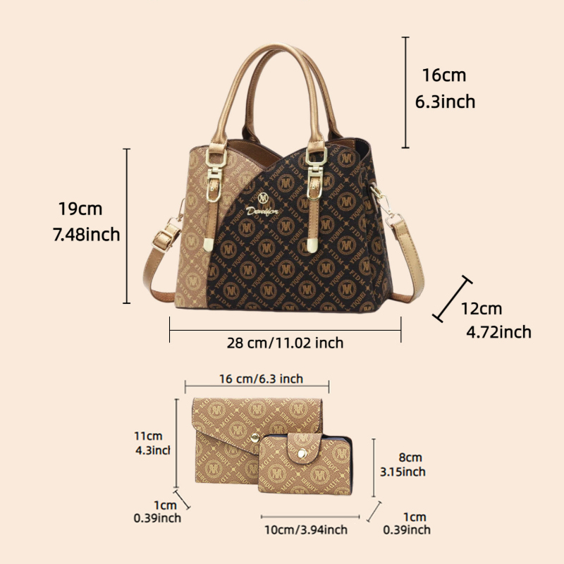 Vintage Printed Handbags for W - Vintage Zipper 评论和价格