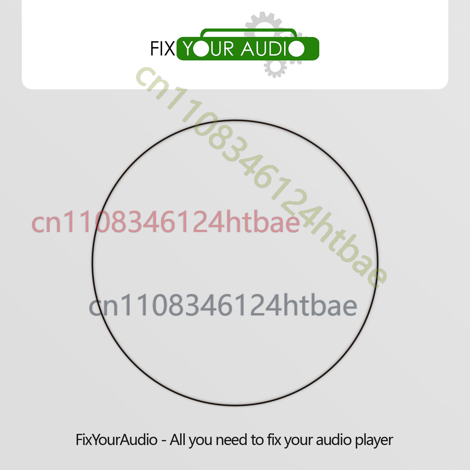 Replacement Rubber Drive Belt  - Cassette Walkman Belt 评论和价格