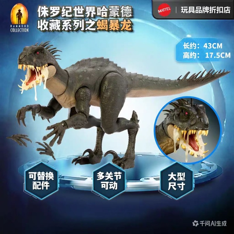 Original MATTEL Jurassic World - Mattel Collectible & Vintage Dolls 评论和价格