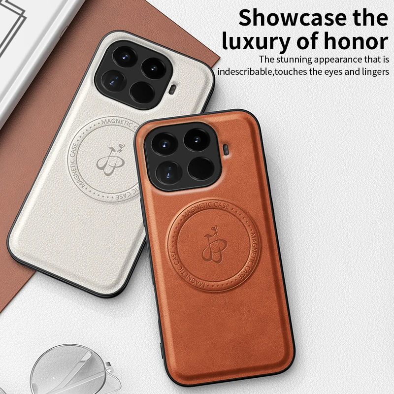 PU Leather Magnetic Case for X - Camera Leather Case 评论和价格