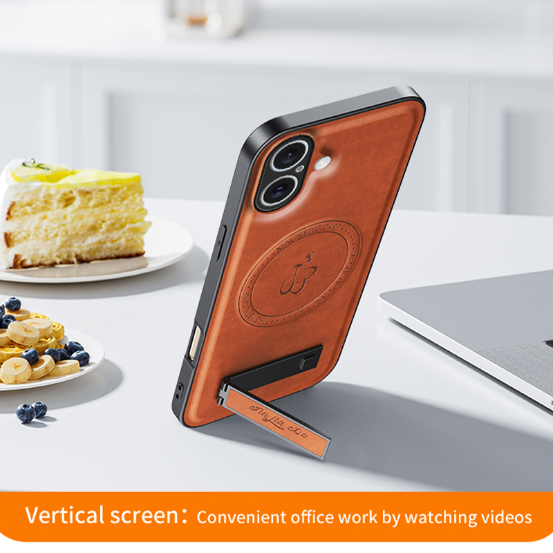 Leather Stand Case For Samsung - Camera Leather Case 评论和价格