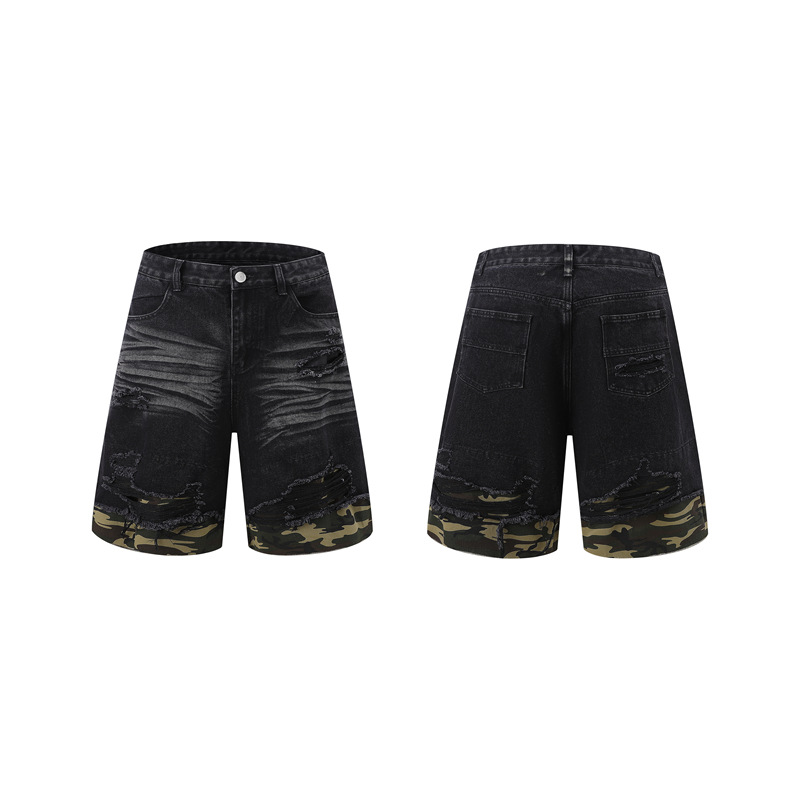 Men's Distressed Ripped Denim  - Vintage Zipper 评论和价格