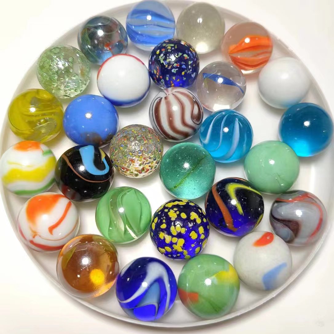 16mm 25mm 35mm Colored Glass M - Vintage Collectible Marbles 评论和价格