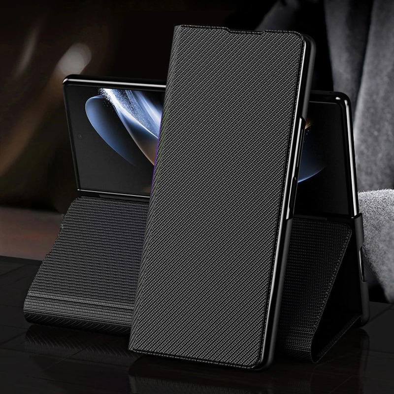 Simple Stripe Magnetic Leather - Camera Leather Case 评论和价格