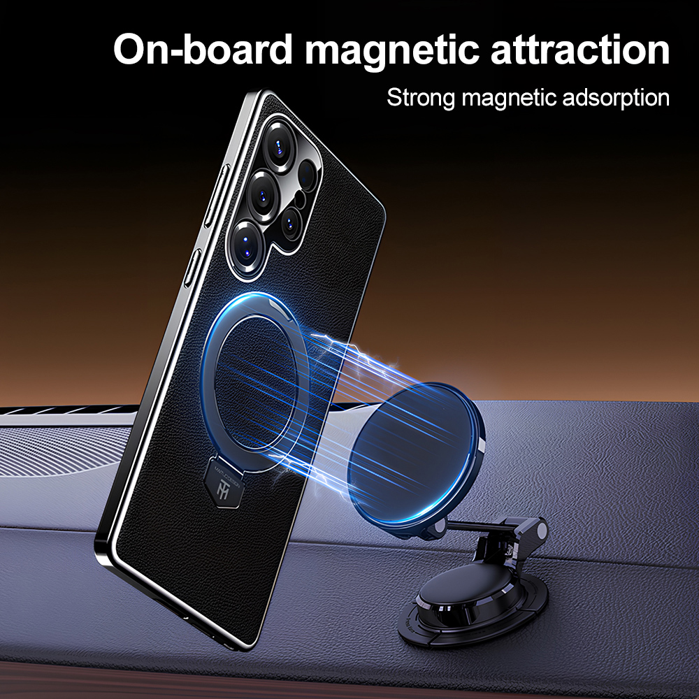 For Magsafe Magnetic Bracket P - Camera Leather Case 评论和价格