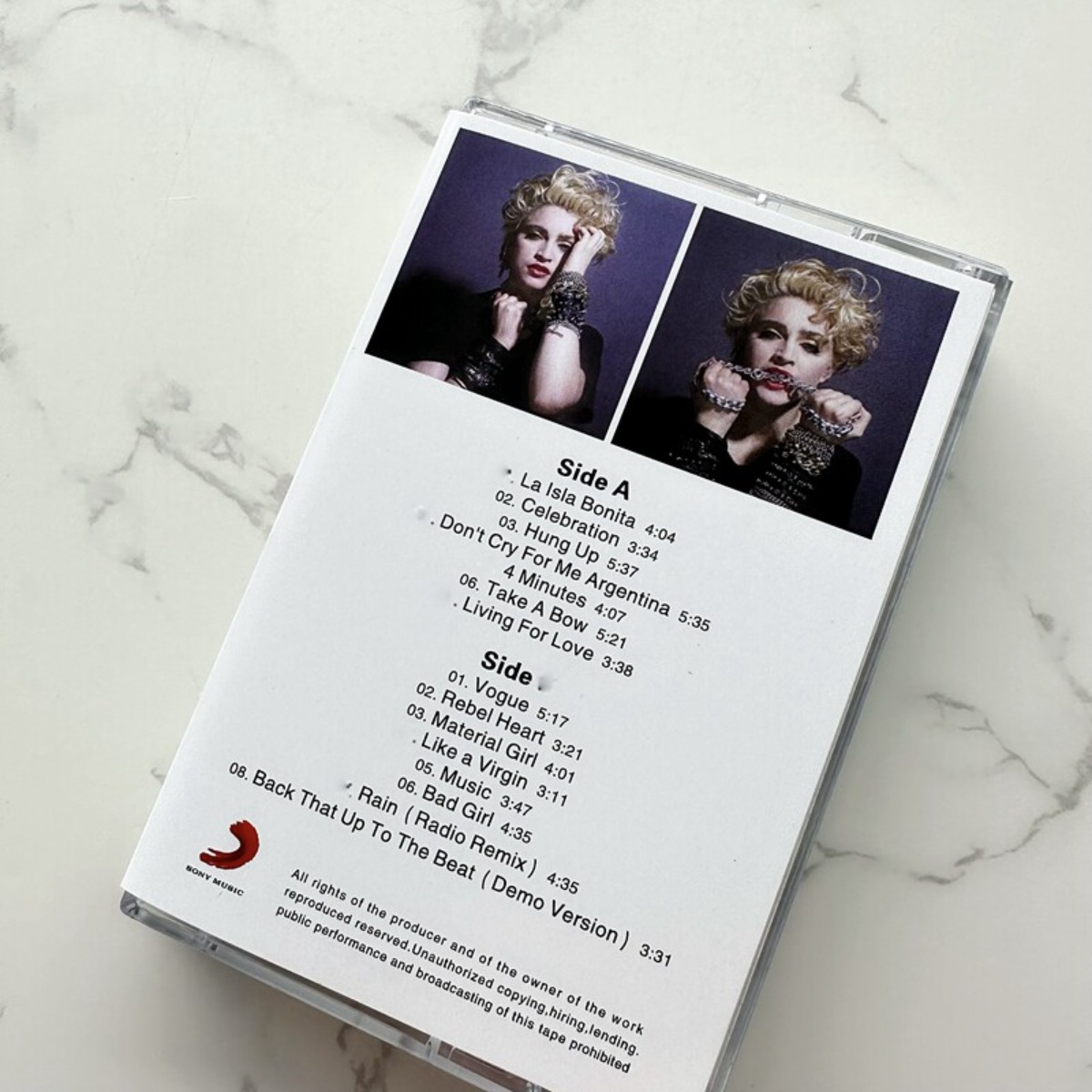 Madonna Classic Pop Music Cass - Vintage Collectibles 评论和价格