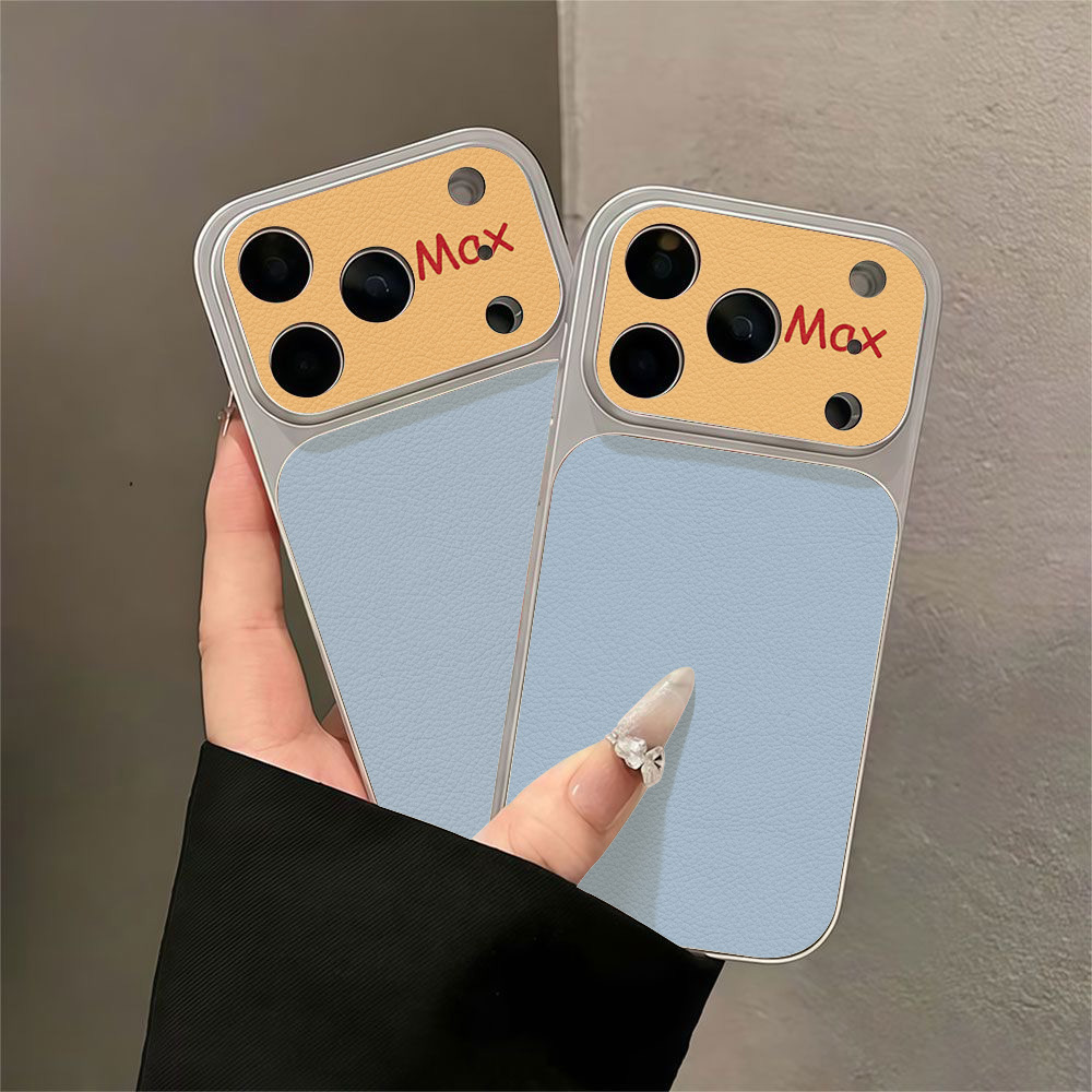 Dopamine Hit Color Matte Phone - Camera Leather Case 评论和价格