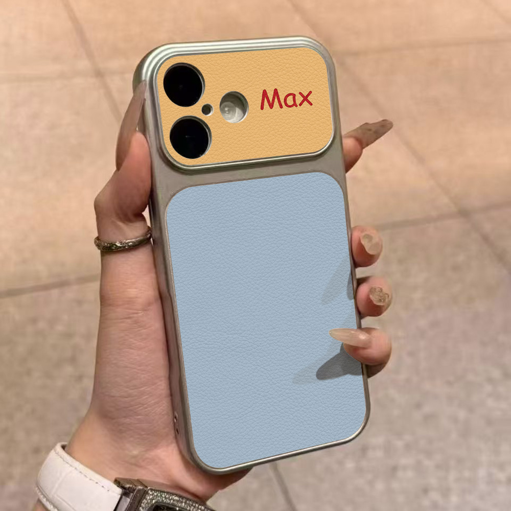 Dopamine Hit Color Matte Phone - Camera Leather Case 评论和价格